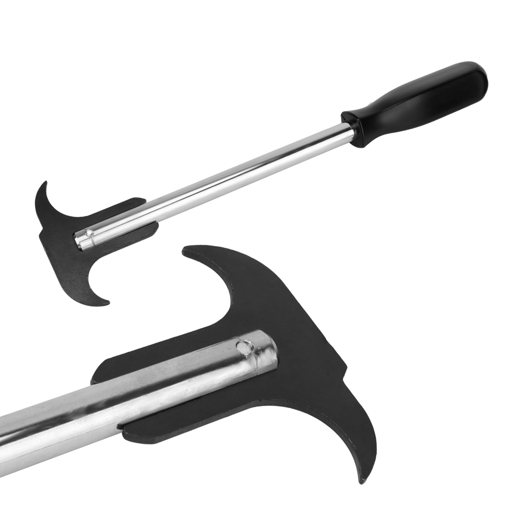 Carbon Steel Oil Seal Puller Double Screwdriver Oil Seal Disassembly Tools Black Plastic Handle Wrench Puller Car Repair Tool