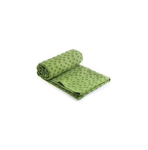 Tappetino Yoga Hewolf - 183cm x 61cm - Fibra Ultrafine e Gel di Silice - Coperta Antiscivolo per Allenamento - Borsa Gratis Inclusa: Verde