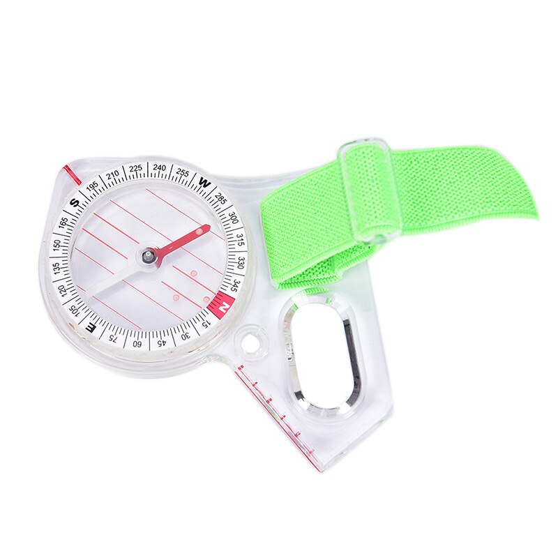 1Pc Outdoor Thumb Compass Elite Competition Orienteering Compass Portable Compass Map Scale Compass