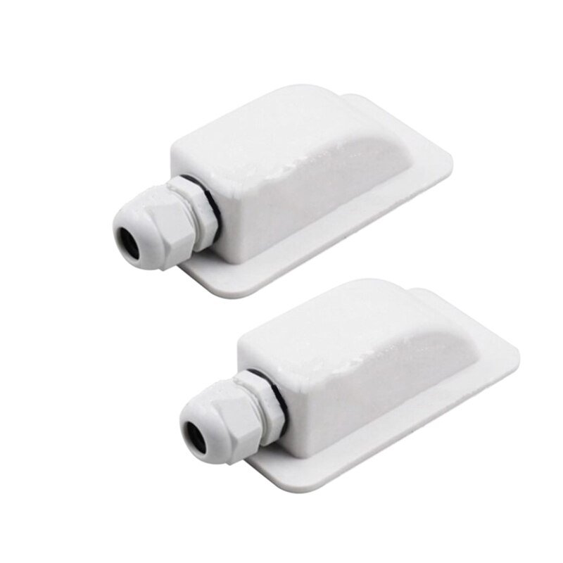 Cable Entry Gland for Plate Motorhomes Roof Waterproof UV Resistant Solar Panels Spoiler Boats Entry Mount Single Hole