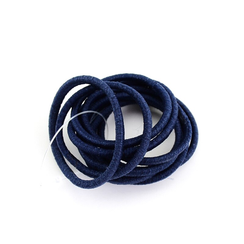 10Pcs Baby Girls Candy Colors Rubber Bands Children Elastic Hair Bands Ponytail Holder Kids Hair Accessories Headband Bebes: 09