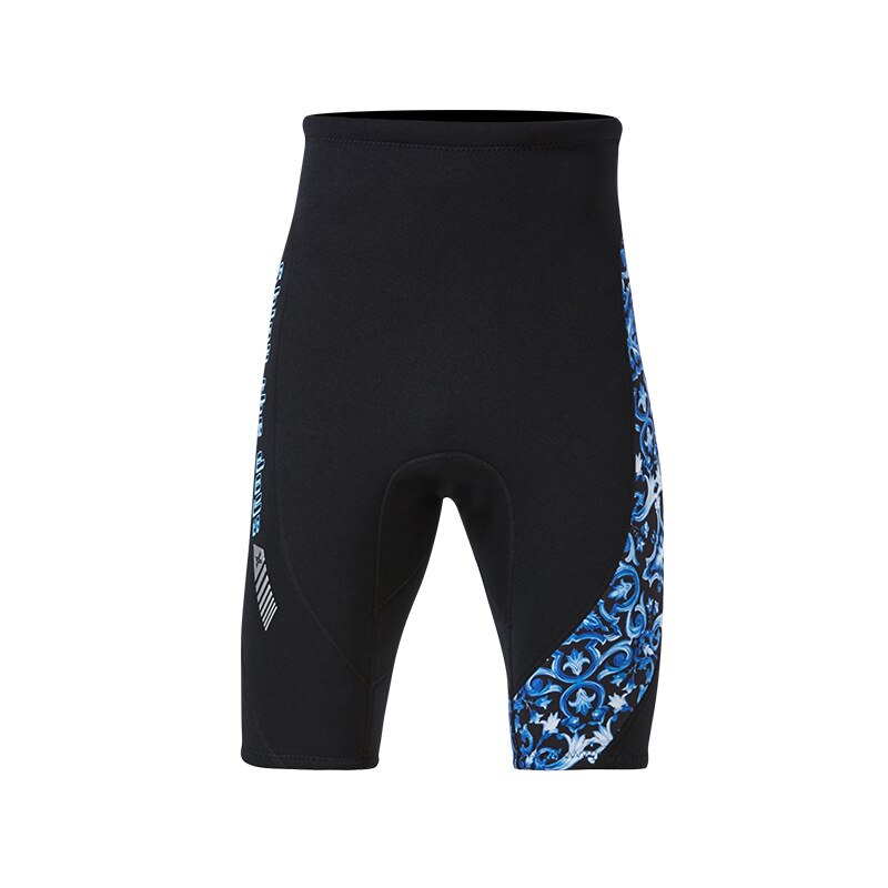 Wetsuits Pants Shorts 1.5mm Neoprene Canoeing Swimming Pants for Men Women Printed Scuba Diving Surfing Snorkeling Bottom: 3 / XL