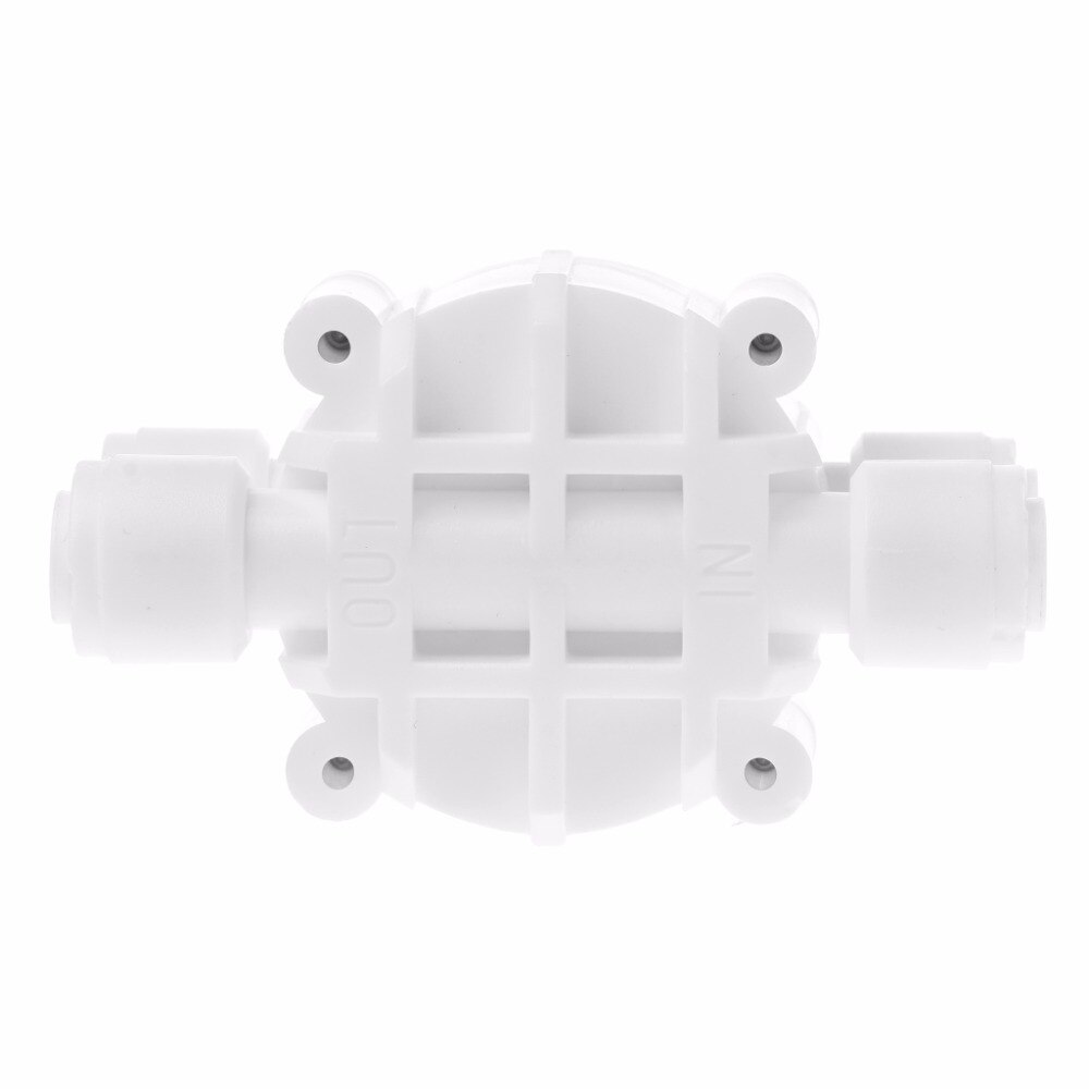 Válvula de cierre automático para sistema de ósmosis inversa, 4 vías, 1/4 puertos, filtro de agua de ósmosis RO
