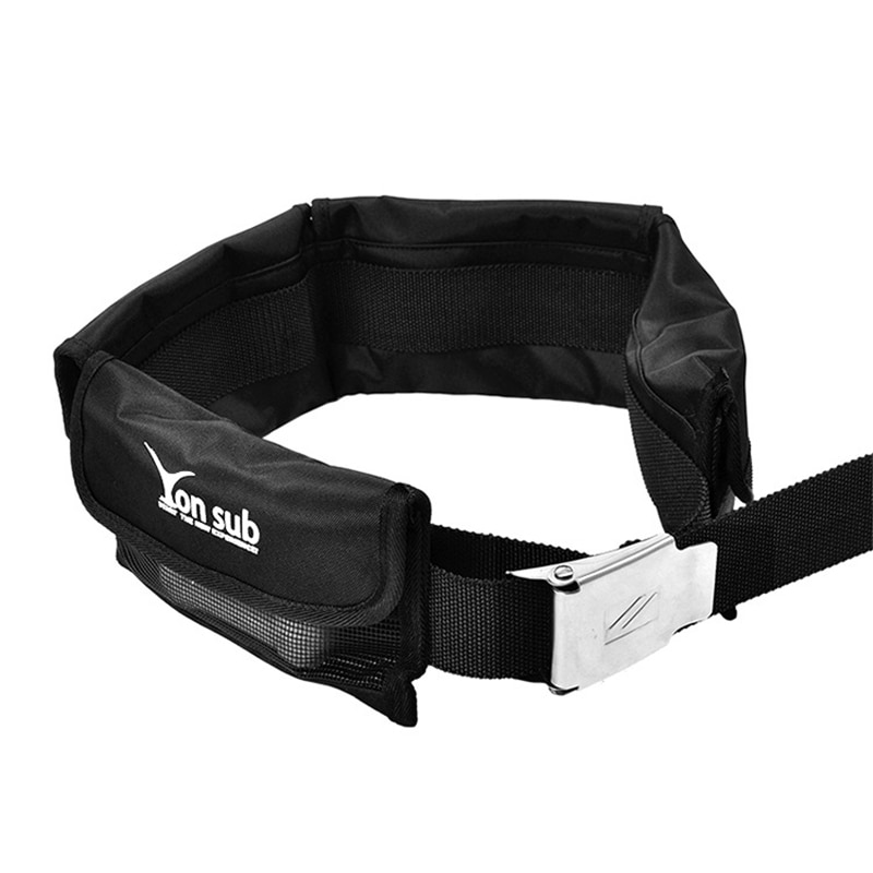 Bolsa de cinturón de peso para submarinismo, pesca submarina, cinturón de peso de repuesto con hebilla de acero inoxidable de liberación rápida, accesorios de buceo