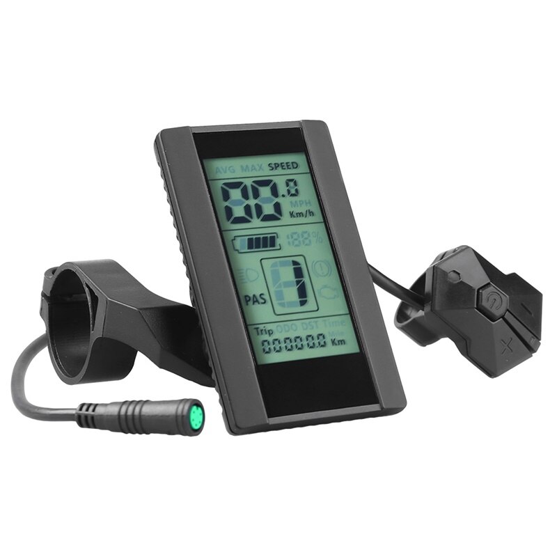 BAFANG C965 800S LCD Display Speed Indicator E bike Conversion Mid Motor Hub Motor BBS01B BBS02B 36V 48V Motor E-bike Kits