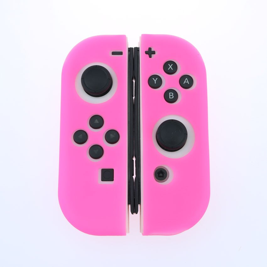 YuXi-funda protectora de silicona para Nintendo Switch Joy Con, funda suave antideslizante para NX NS Joycon: M-M