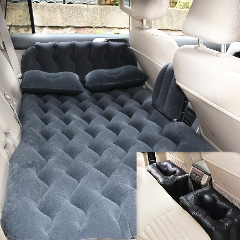 Rejse seng oppustelig madras matelas voiture gonflable protable bil bagsædebetræk air bed oppustelig bil seng air mattres