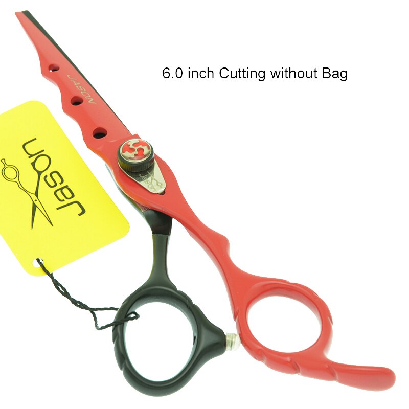 Jason-Tijeras afiladas para cortar el pelo, herramientas de estilismo para peluquería, 6 pulgadas, A0022D: A0023D-03-55