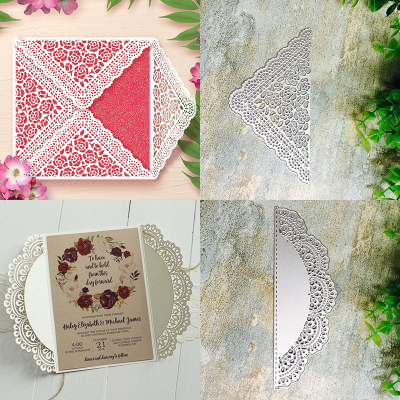 Metal håndværk juletræ papir skære dies til scrapbooking/diy bryllup jul ca
