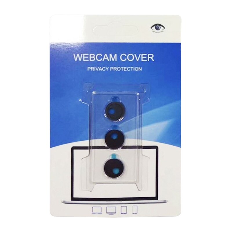 Screen Protectors 3PCS Webcam Cover Slide Camera Privacy Security Sticker For Phone Laptop Tablet