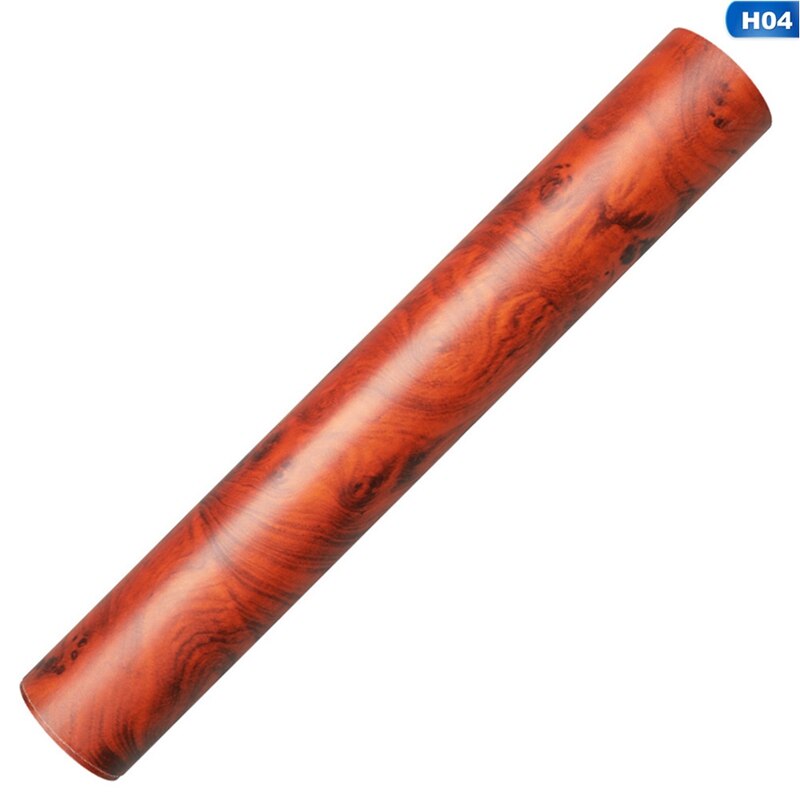 High Glossy Wood Grain Textured Vinyl Sticker Decal Roll Car Interior DIY Film Wrap Automobiles Waterproof Vinyl Car Sticker: H04