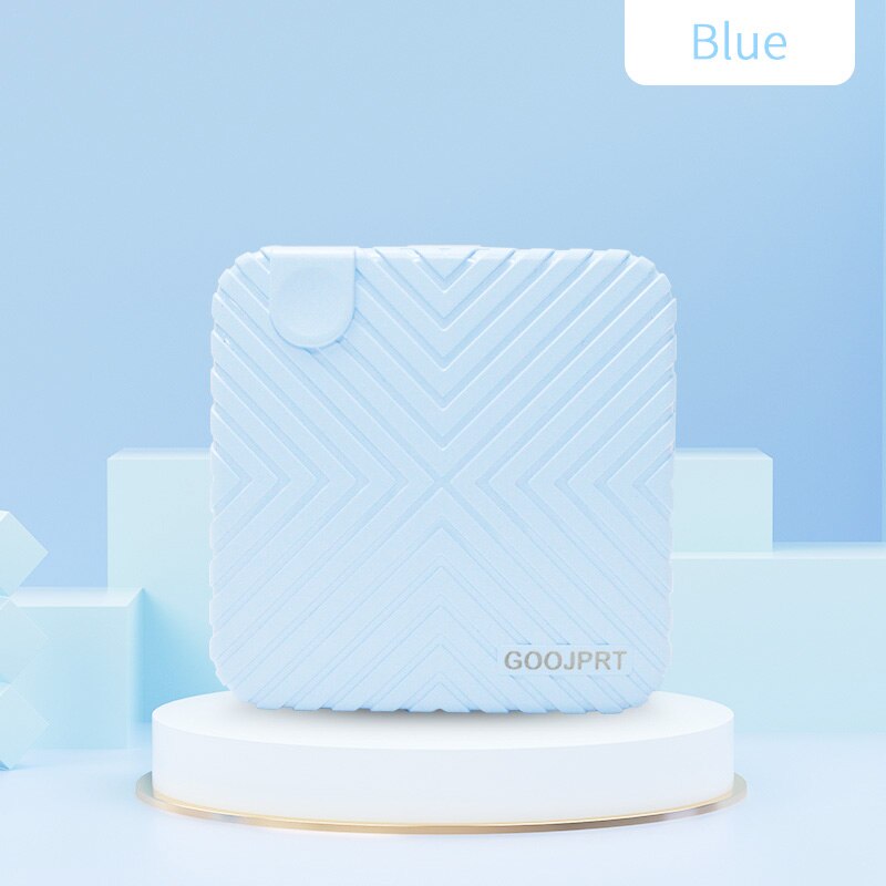 Imprimante Photo de poche sans fil bluetooth, 203DPI, Mini imprimante thermique 58mm, pour étiquettes autocollantes Android ios P6