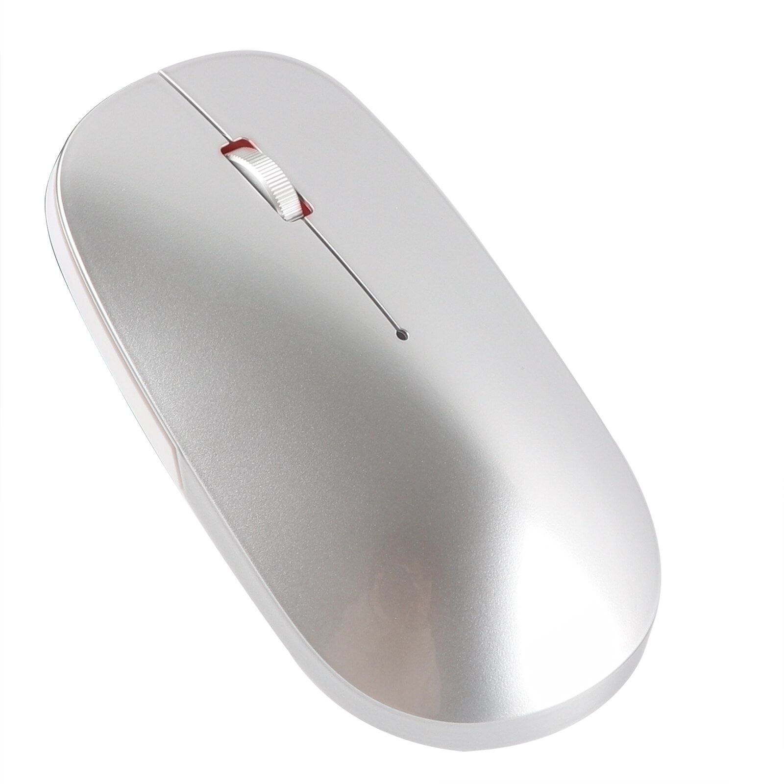 Bezprzewodowa mysz Bluetooth 5.0 mysz cichy komputer akumulator USB Mause ergonomiczne aluminiowe optyczne szczupłe myszy na laptopa PC Xiaomi