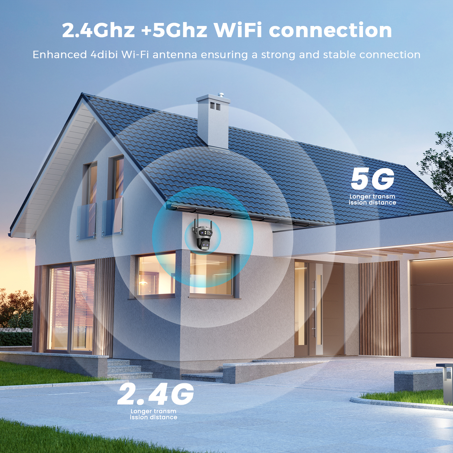 BESDER 20MP 8K HD WiFi caméra 10X Zoom quatre objectifs trois écrans suivi automatique Protection de sécurité 4K PTZ CCTV Surveillance vidéo