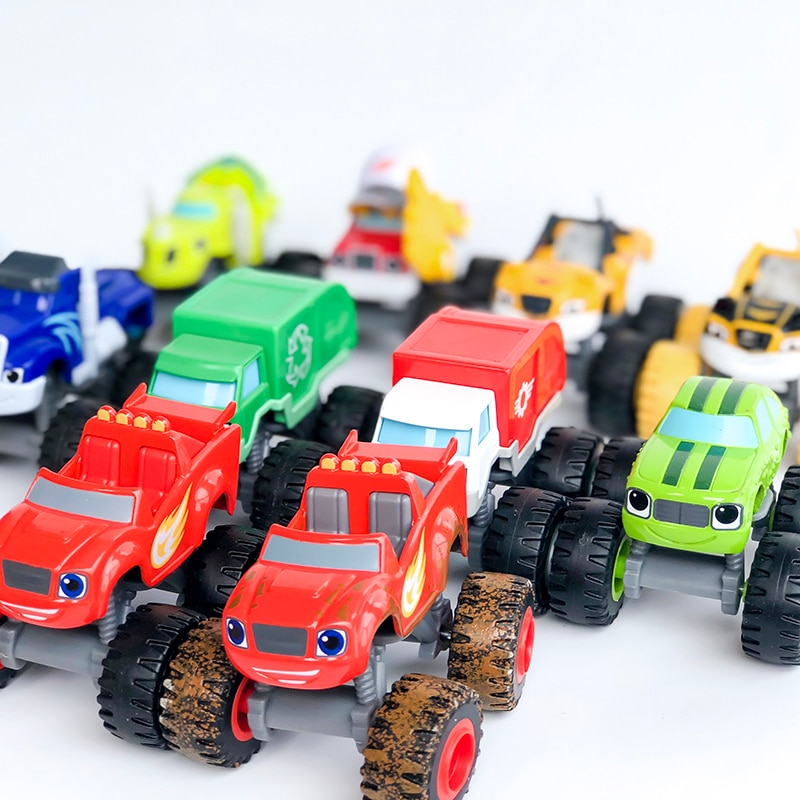 METAL Diecast Blazer Car Toys Russian Miracle Crusher Truck Vehicles Figure Toys For Children Birthday Kid Boy Toys