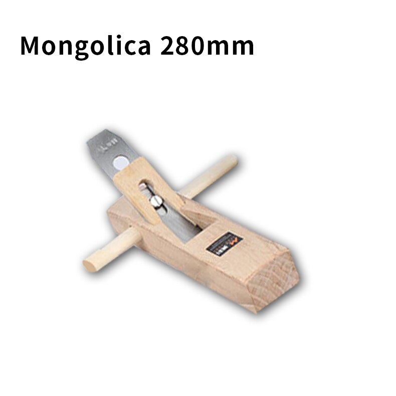 Håndbearbejdning af træbearbejdning let skåret bærende stålblad håndværktøj fladt plan bundkant træ tømrer: Mongolica 280mm