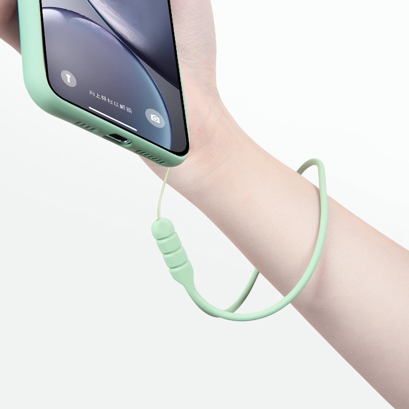 Smycz silikonowa do telefonu iPhone Xiaomi Huawai vivo telefon paski na nadgarstek brelok pasek na aparat ID karty siłownia USB wiszące liny