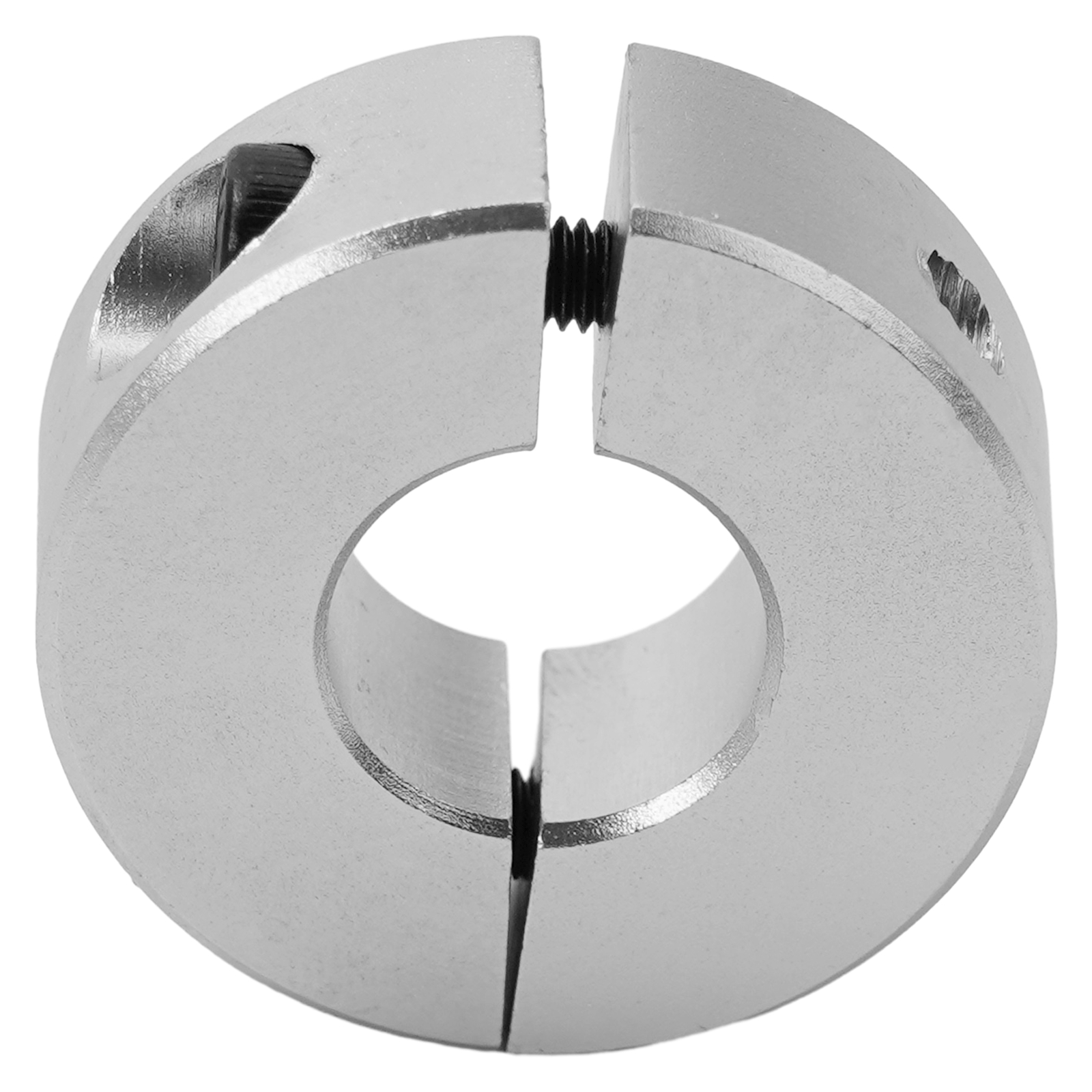 Klemmekrave dobbelt delt 13-30mm indvendig diameter akselkrave klemmetype aluminiumslegering faste ringe klemmekrave