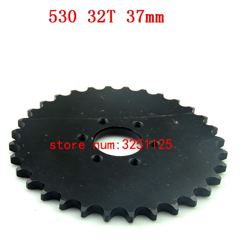 ATV 530 37mm 32T piñón de China 150CC 200CC 250CC 530 ''cadena UTV Go Kart Buggy Quad bicicleta de la motocicleta de la VESPA