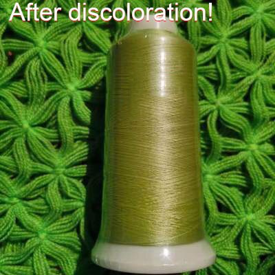 2700 meters Color Changing Sewing Thread Photosensitive UV Yarn 150D/2 UV Color Changing Yarn Spot: KHUV20