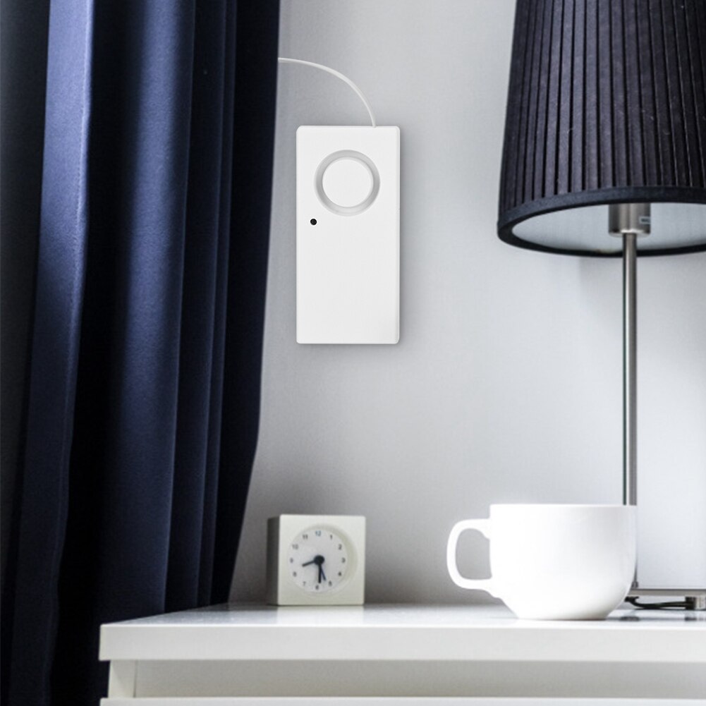 120dB Security Water Overloop Leakage Alarm Sensor Water Level Alarm System Water Sensor