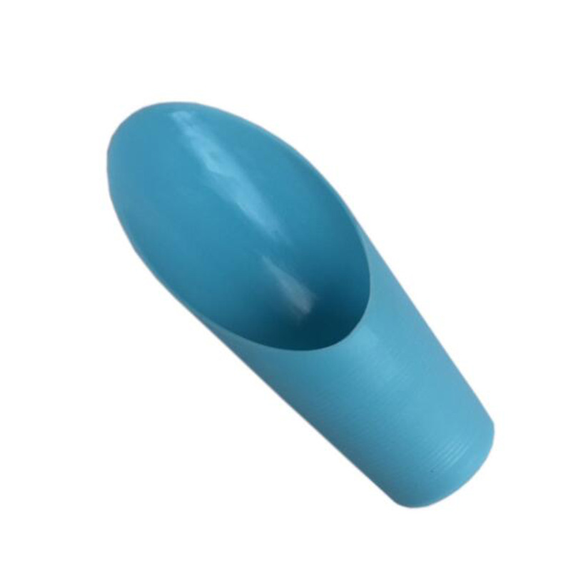 Cubo de plástico para cultivo de jardinería, pala para suelo de bonsái en maceta, taza de plástico, pala, herramienta para plantas carnosas de jardín: Azul