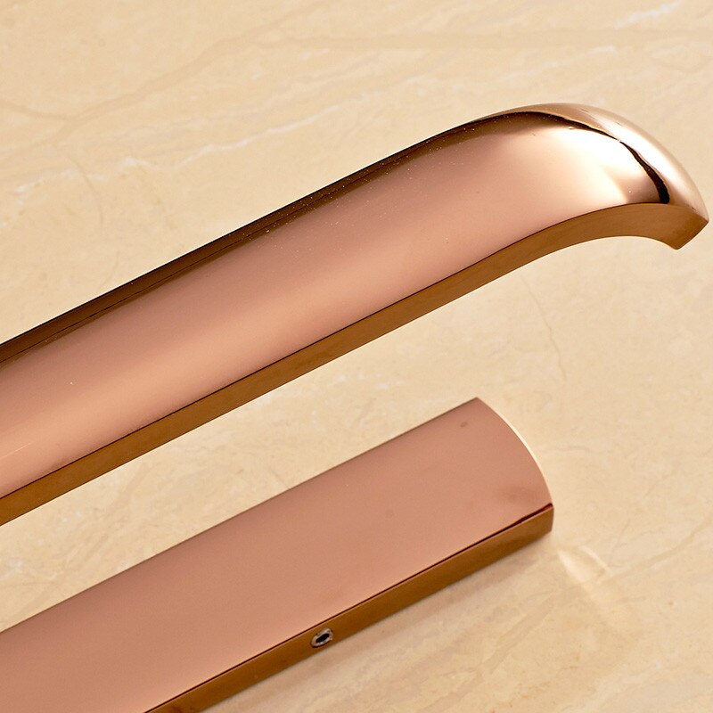 Bathroom Towel Ring Antique Brass/Chrome/Gold/Black Oil Brushed/Rose Gold Towel Holder Wall Mount Square Copper Bath Towel Rack