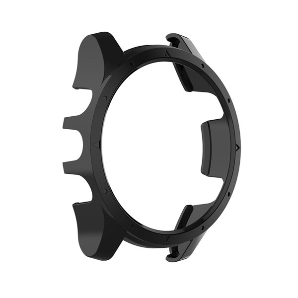 Pokrowiec ochronny do Garmin Forerunner 935 945 bransoleta ze smartwatchem Dial Case odporna na zarysowania, odporna na wstrząsy powłoka Unisex kolorowe: Black