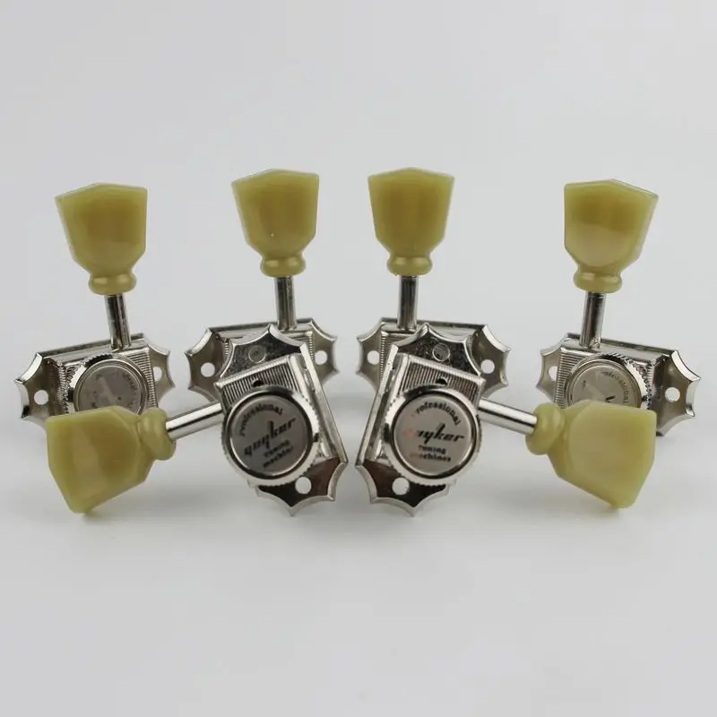 1 zestaw kluczy do gitary elektrycznej guyker 3 r 3l vintage deluxe z niklowanymi kołkami: Nie