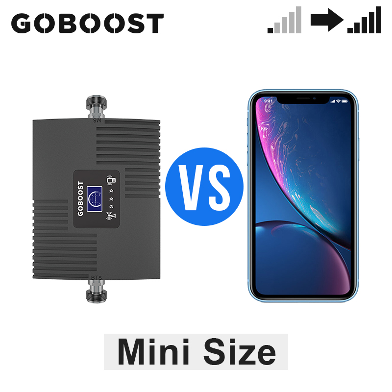 GOBOOST DCS 1800 repetidor de banda simple MHz 4g Red de teléfono celular Banda 3 para amplificador de señal móvil