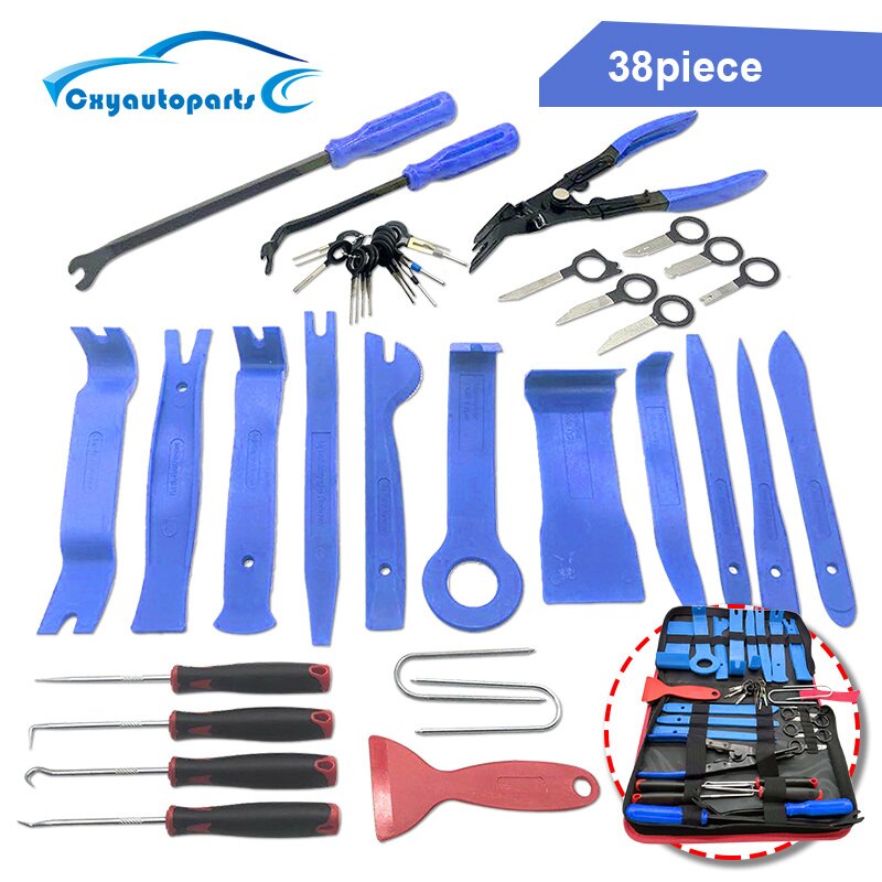 Auto Interieur Demontage Gereedschap Auto Clip Rivet Fastener Deur Panel Trim Removal Tool Automotive Clips Puller Pry Diy Removal