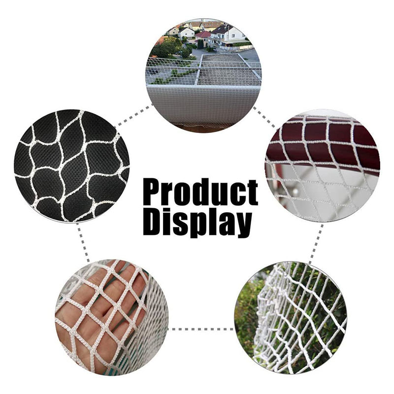 Grid Nylon Veiligheid Net Thuis Balkon Reling Trappen Baby Hek Tegen Vallende Kind Veiligheid Netten Garden Plant Bescherming