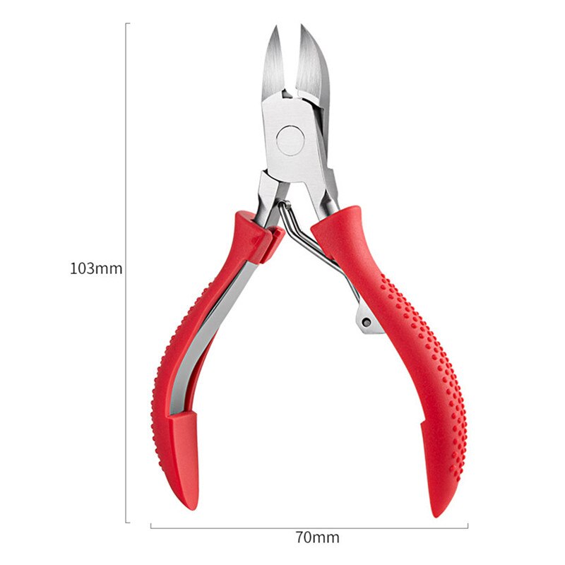 1Pc Fingernail Toenail Cuticle Nipper Trimming Stainless Steel Nail Clipper Cutter Scissor Plier Manicure Tool: 05