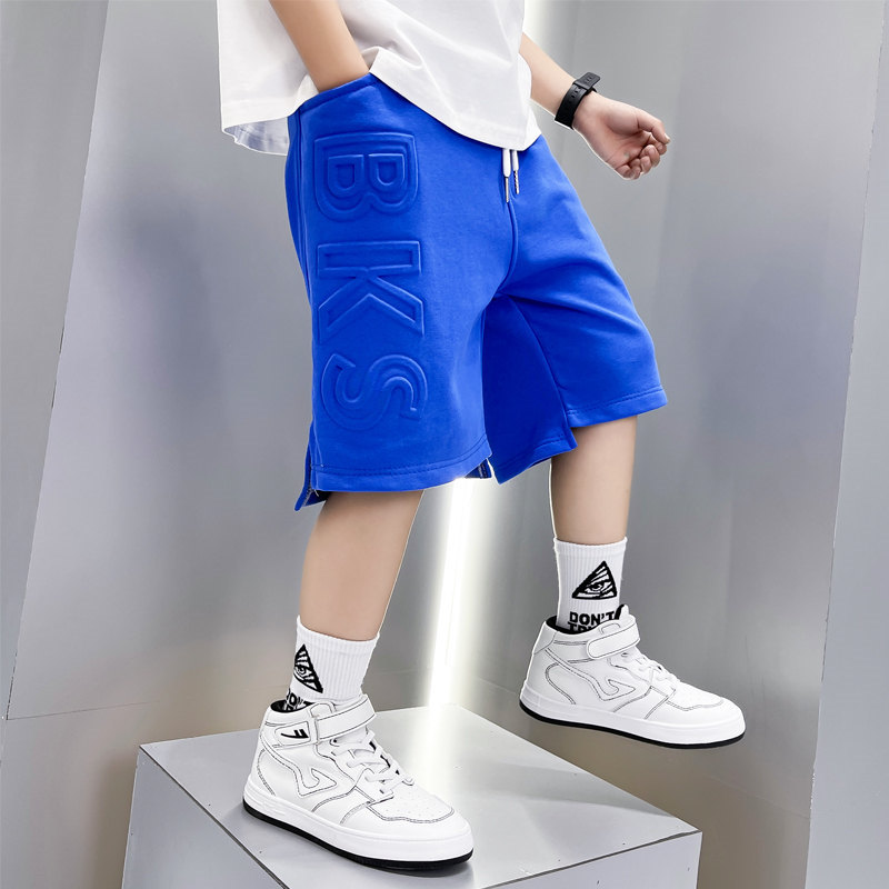 Pantaloncini per ragazzi 2022 pantaloni sportivi in cotone estivo bambini Casual pantaloncini neri grigi abbigliamento sportivo per ragazzi 5 6 8 10 12 14 anni