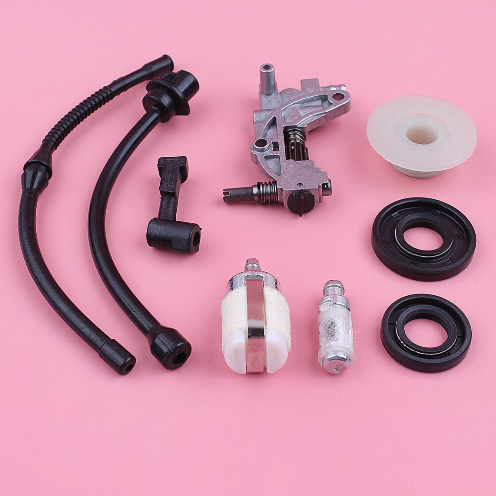 Heizöl Filter Linie Pumpe Wurm Getriebe Dichtung Für Chinesische 4500 5200 5800 45cc 52cc 58cc Kettensäge Werkzeug Ersetzen Ersatz teil