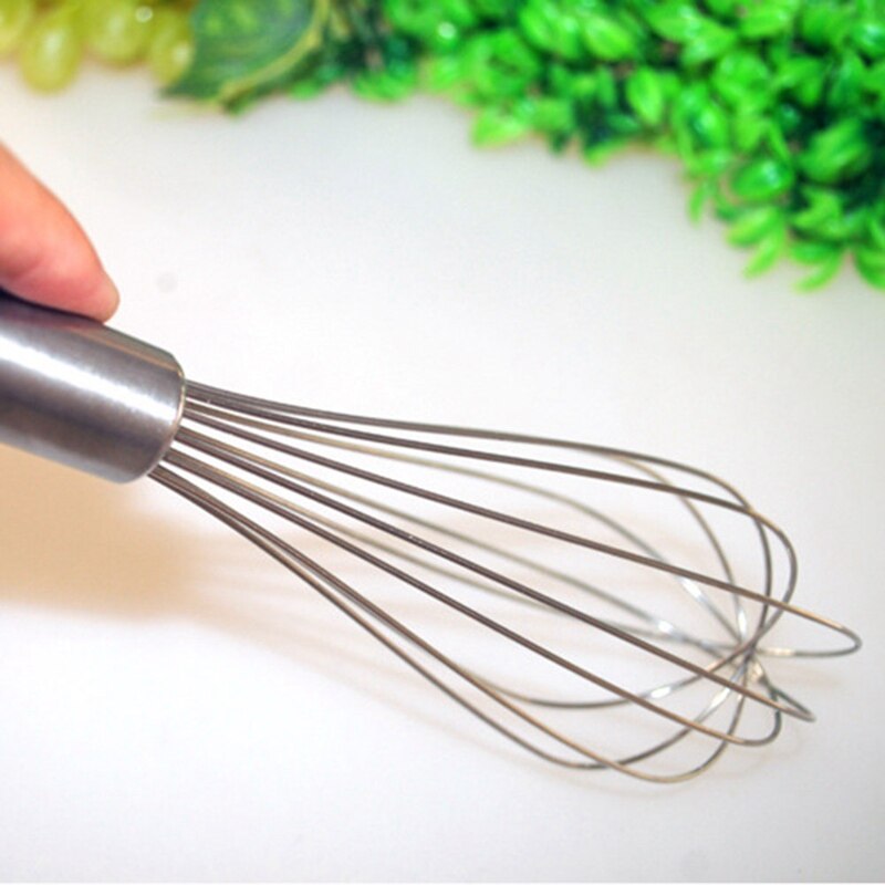 Catering Hand Whisk Stainless Steel Kitchen Balloon Egg Milk Beater Tool
