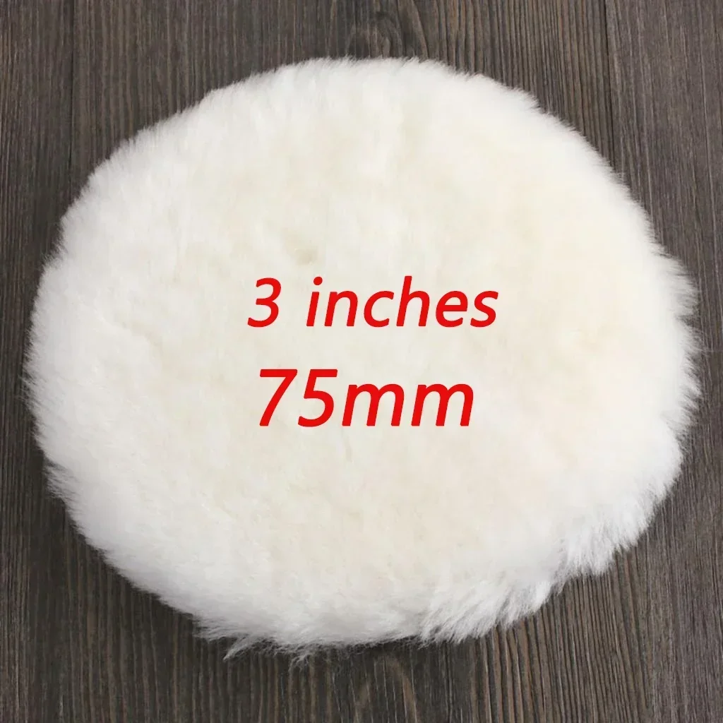 5Pcs 3/4/5 Inch Polishing Kit Car Polishing Pad Car Waxing Sponge Disk Wool Wheel Auto Paint Care Polisher Pads Car Gadget: COLORLESS