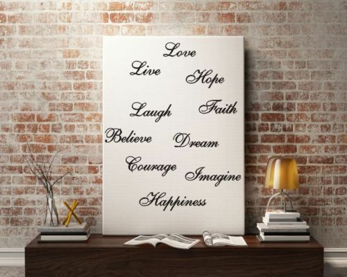 entfernbar zitieren Wort Aufkleber Vinyl Zauberstab Aufkleber Kunst Heimat Zimmer Dekor Wandbild DIY