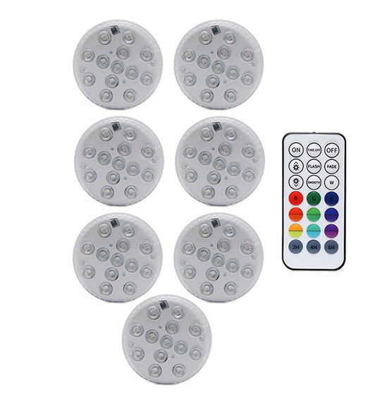 2x Waterbestendige LED Zwembadverlichting Met Zuignap: De Ultieme Oplossing Voor Onderwaterverlichting In Uw Jacuzzi Sauna Spa En Zwembad