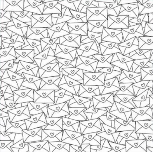 envelope Transparent Clear Silicone Stamp/Seal for DIY scrapbooking/photo album Decorative clear stamp sheetstampons