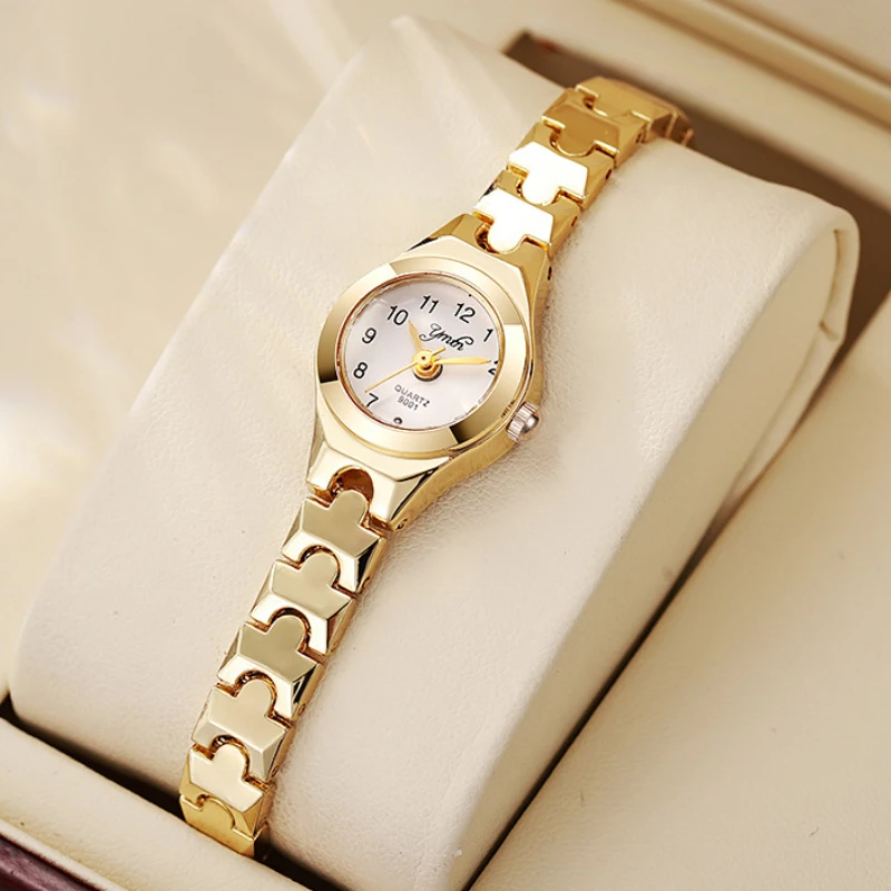 Elegante Frauen Uhren Rose Gold Luxus Stahlband Armbinde Damen Armbanduhren Weibliche Uhr Relogio Feminino Reloj Mujer