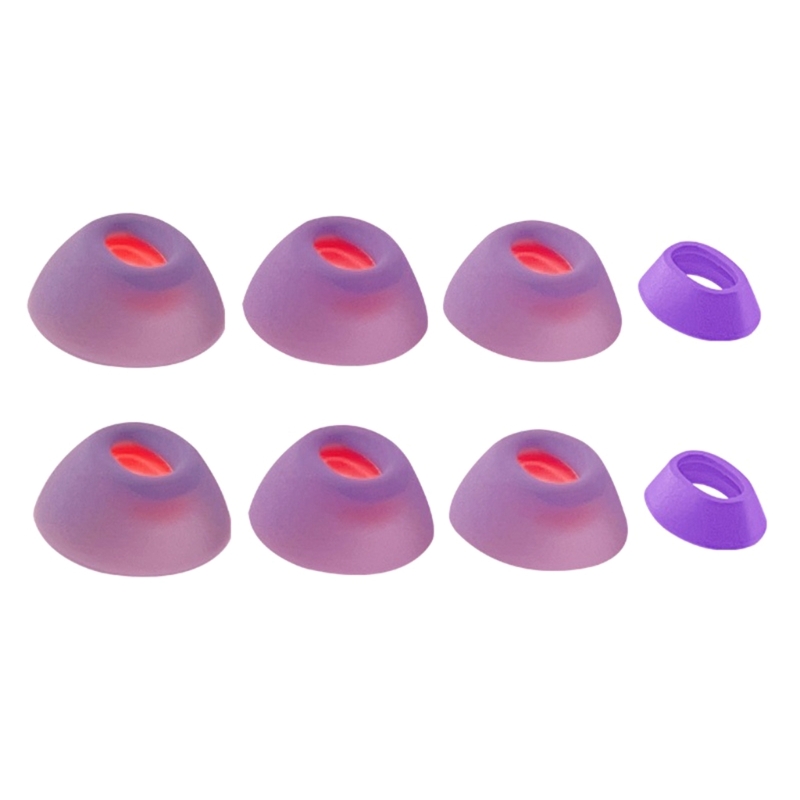 Siliconen oordopjes Oordopjes voor JBL Tune Flex Bluetooth-compatibele oortelefoon Vervanging Superzachte oordopjes: Paars