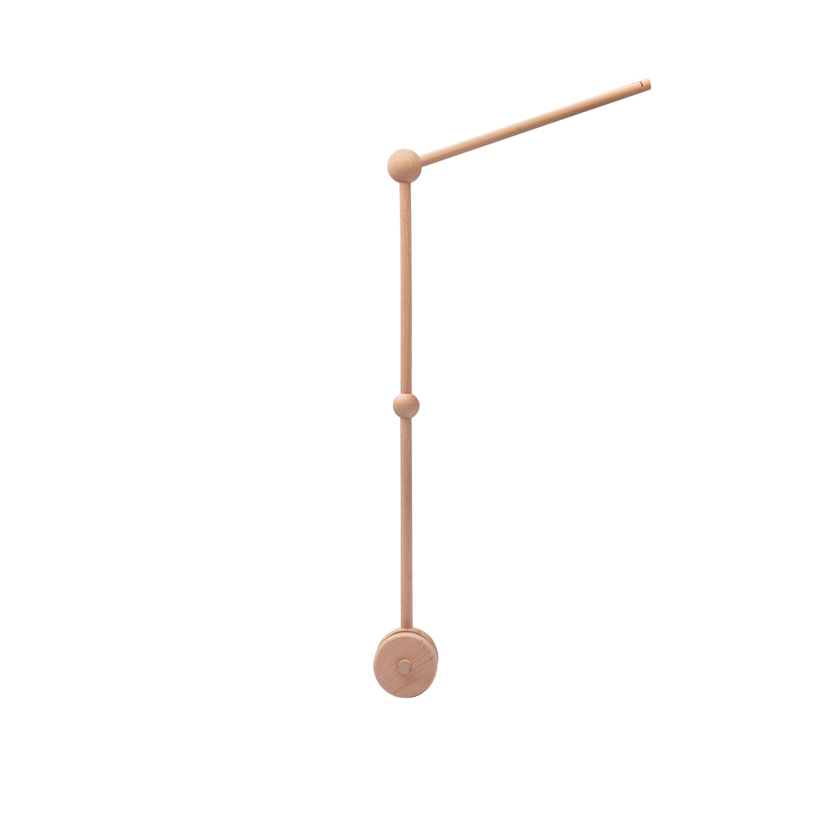 7Pc Assemblage Rammelaars Beugel Setinfant Wieg Mobiele Bed Bel Beugel Bescherming Pasgeboren Baby Speelgoed Houten Bed Bel Accessoires: Bracket