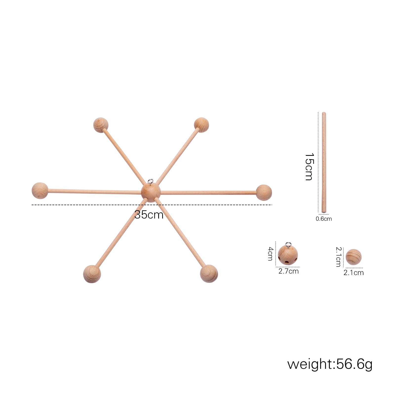 3 Type Baby Bed Bel Rammelaar Houder Wieg Rammelaars Beugel Kit Mobiele Bed Bel Beugel Muziekdoos Pasgeboren Bell Baby speelgoed 0-12 Maanden: PMZ104602-1P