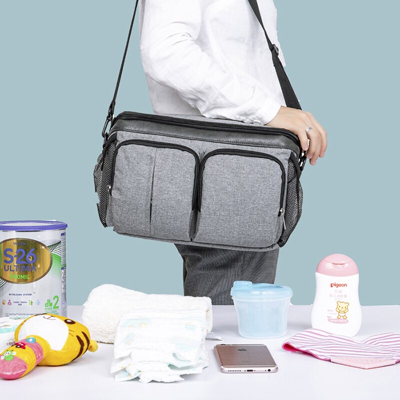 Baby ting ble barnevogn tasker buggy organizer stor baby taske mor rejse rygsæk hængende vogn barnevogn buggy cart flaske taske