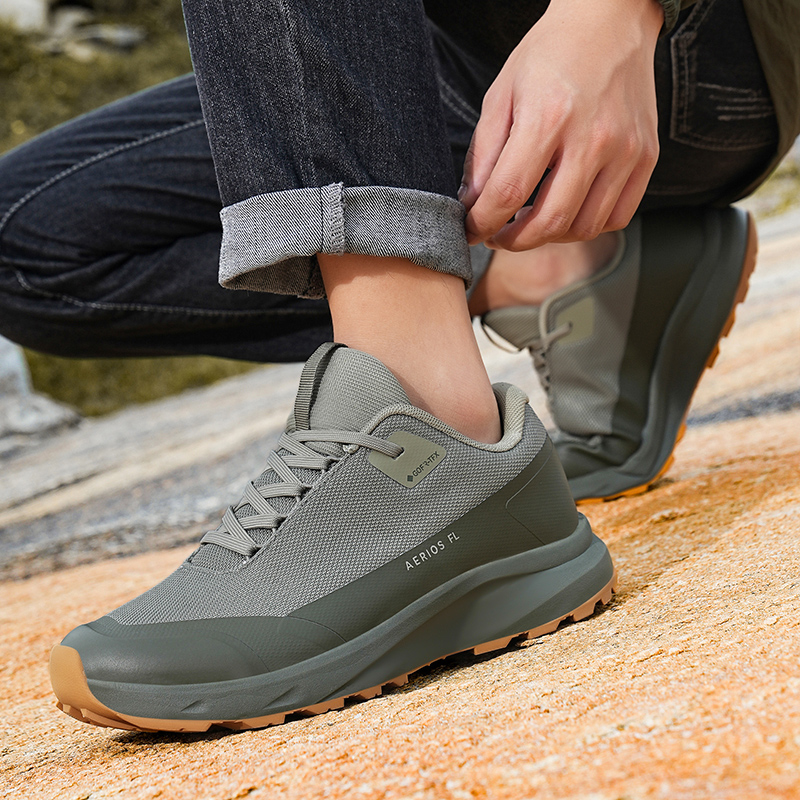 Sapatos de caminhada ao ar livre caminhada montanha antiderrapante casual impermeável tênis de borracha resistente ao desgaste acampamento respirável botas de caminhada