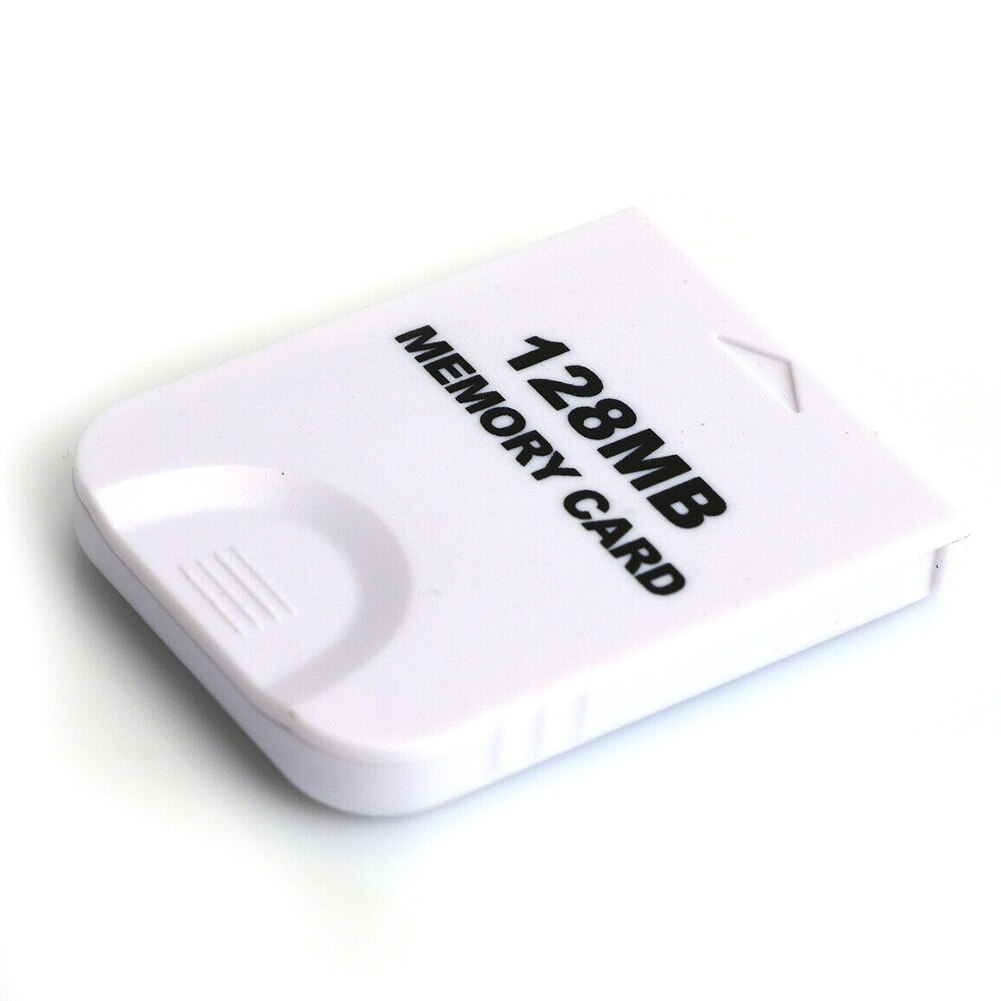 Replacement Gaming High Speed 128MB Saver Memory Card White Large Capacity Storage Practical Compact For Wii