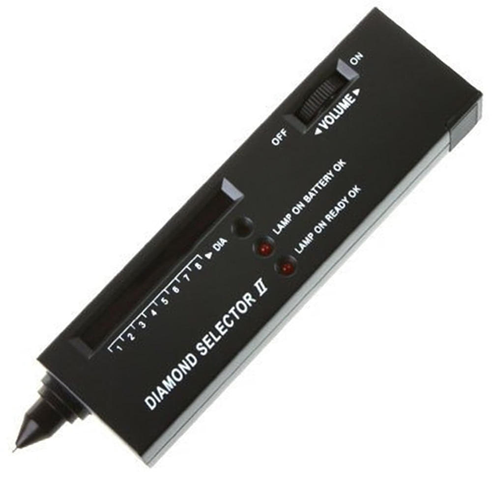 Diamant Wähler II Edelstein Tester Werkzeug, Juwelier Diamant Tester Meter Gerät Hohe Genauigkeit Hause Tragbare