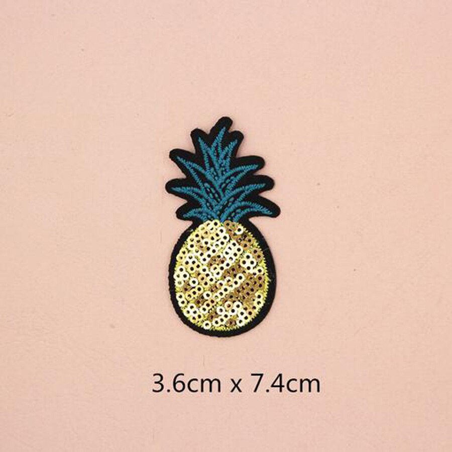 1PC Paillette Sequins Embroidered Patches Clothes Stickers Bag Sew Iron On Applique DIY Apparel Sewing Clothing Accessories BU20