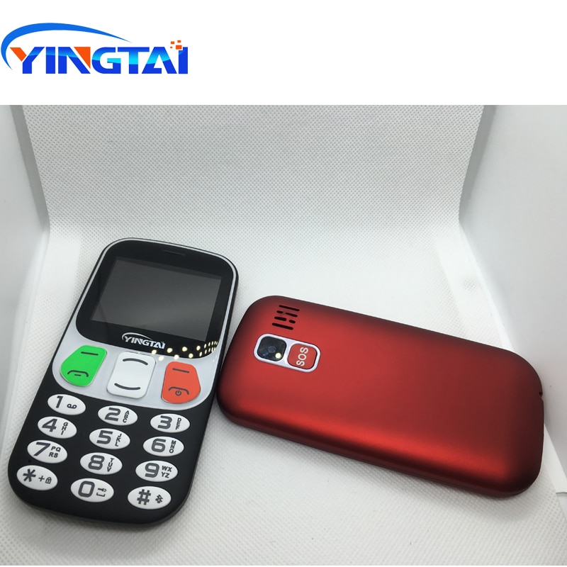 Bar Feature Phone For Elderly YINGTAI T47 2G Senior Phone For Old Man Big Speaker Keyboard SOS Cellphone